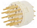 Connector: M23; PIN: 19(3+16); male; soldering; 100V; Inom 1: 10A