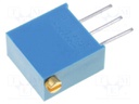 Potentiometer: mounting; vertical; 500Ω; 500mW; THT; ±10%; linear