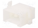 Terminals cover; male; for panel mounting,screw,PCB snap