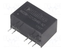 Converter: DC/DC; 2W; Uin: 10.8÷13.2V; Uout: 12VDC; Uout2: -12VDC