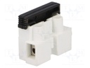 Terminal block; screw terminal; ways: 1; 2.5mm2; terminals: 2; 450V