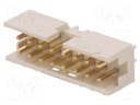 Socket; wire-board; male; Minitek; 2mm; PIN: 16; THT; on PCBs; 2A