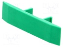 Protection; Application: ZUG-6; green; Width: 8.2mm; polyamide