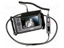 Inspection camera; Display: touch screen,LCD 7"; 87.1°; Len: 3m