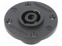 SPEAKON PANEL 4POLE ROUND