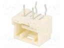 Socket; wire-board; male; CLIK-Mate; 1.5mm; PIN: 4; THT; PCB snap; 2A