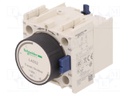 Time delay contacts; Series: TeSys D; Leads: screw terminals