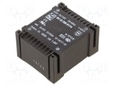 Transformer: encapsulated; 30VA; 115/115VAC; 15V; 15V; 1000mA; 550g