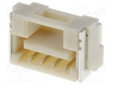 Socket; wire-board; male; CLIK-Mate; 1.25mm; PIN: 4; SMT; 1A; 50V