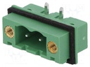 Pluggable terminal block; 5.08mm; ways: 2; angled 90°; socket