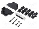 D-Sub; PIN: 25; female; unshielded; angled 45°; soldering; UNC4-40