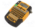 Label printer; Keypad: QWERTY; Display: LCD,with a backlit