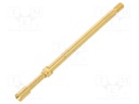 Test probe; Operational spring compression: 4mm; 5A; Ø: 2mm