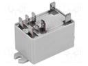 Relay: electromagnetic; DPDT; Ucoil: 12VDC; Icontacts max: 30A