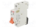 Circuit breaker; 230/400VAC; Inom: 20A; Poles: 1; Charact: C; 6kA