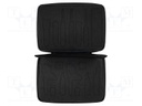Carrying case; 400x290x80mm; black