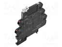 Relay: interface; Ucntrl: 60VDC; 2A; 3÷33VDC; DIN; 87.8x89.4x6.4mm