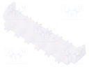 Contacts locking plate; 3mm; PIN: 12; Layout: 2x6