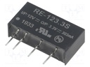 Converter: DC/DC; 1W; Uin: 10.8÷13.2V; Uout: 3.3VDC; Iout: 303mA