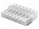 Plug; wire-board; female; PIN: 7; 3.96mm; IDC; for cable; MAS-CON
