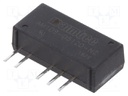 Converter: DC/DC; 1W; Uin: 4.5÷5.5V; Uout: 12VDC; Uout2: -12VDC; SIP7