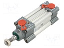 Profile cylinder; Piston diam: 12mm; Piston stroke: 20mm; 1÷10bar