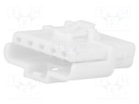 Plug; wire-wire; hermaphrodite; Ditto; 3mm; PIN: 5; w/o contacts