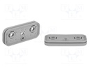 Suction-plate for vacuum block; 53g; 120x50x15.5mm