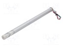 Signaller: signalling column; continuous light; Usup: 24VDC; LED