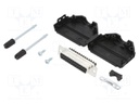 D-Sub; PIN: 25; female; unshielded; straight; screw terminal