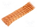 Braids; tape; Thk: 5mm; W: 40mm; 32AWG; Body dim: 40x5mm; 10m; SO/KO