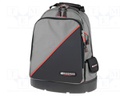 Bag: tool rucksack; 400x470x250mm; polyester