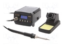 Soldering station; digital; 80W; 150÷480°C; Plug: EU; V: ESD