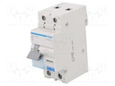 RCBO breaker; Poles: 1+N; DIN