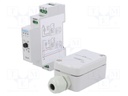 Twilight switch; IP20; 230VAC; SPDT; DIN; 16A; -25÷50°C