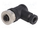 Plug; M12; PIN: 5; female; B code-Profibus; for cable; IP67; 60V; 4A