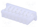 Plug; wire-board; female; 1.25mm; PIN: 7; w/o contacts; for cable