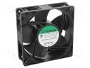 Fan: EC; axial; 230VAC; 120x120x38mm; 132m3/h; 40.2dBA; 3100rpm