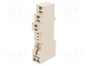 Socket; 10A; 250VAC; Application: H3RN-1,G2R-1-S; Mounting: DIN