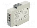 Timer; 0,1÷600s; SPDT; 250VAC/8A,24VDC/5A; Usup: 24÷240VAC; DIN