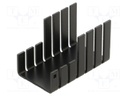 Heatsink: extruded; L: 42.5mm; W: 24.2mm; H: 25.4mm; aluminium