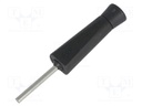Tool: for demounting of terminals; terminals; 115mm