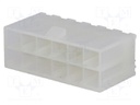 Socket; wire-board; male; Mini-Fit Jr; 4.2mm; PIN: 12; THT; 9A