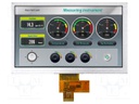 Display: TFT; 7"; 1024x600; Illumin: LED; Dim: 169.9x103.4x5.6mm