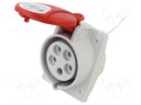 Connector: AC supply 3-phase; socket; female; 32A; 400VAC; IP54