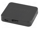 Splitter; HDCP 1.4,HDMI 1.4b; Support: 3D,4K,HDCP,HDR,UHD 2160p
