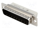 D-Sub; PIN: 25; plug; male; w/o contacts