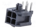 Connector: wire-board; socket; male; -40÷105°C; PIN: 4; Layout: 2x2