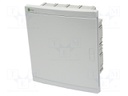 Enclosure: for modular components; IP40; No.of mod: 24