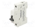 Circuit breaker; 230VAC; Inom: 16A; Poles: 1; Charact: B; 6kA; IP20